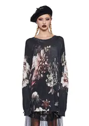 [Widow] Basic Witchery Distressed Sweater