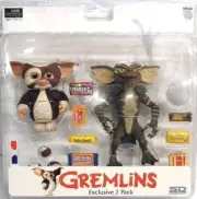 Rare NECA Gremlins Gizmo Stripe Exclusive 2-Pack Figures statue flasher figure