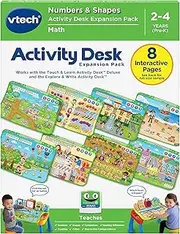 VTech Touch and Learn Activity Desk Deluxe Expansion Pack - Numbers and Shapes