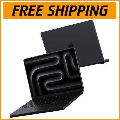 Expert Cooling & Protection - Space Black Clear Case for MacBook Pro 16" M4/M1