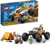 [LEGO] City 4x4 Off-Roader Adventures 60387 Building Toy Set for Kids, Boys, and Girls Ages 6+ (252 Pieces)