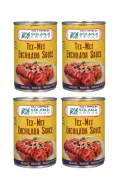 Tex-Mex Enchilada Sauce Medium 4 Cans Net Wt. 15 OZ (425g)
