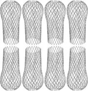 8 Pack Gutter Downspout Guards Aluminium Leaf Filter, Expandable Rustproof Drain