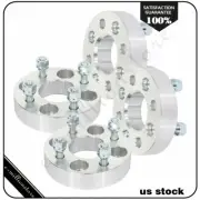 4 pcs 1.25" 4x100 12x1.5 studs wheel spacers for Toyota Echo Acura Integra