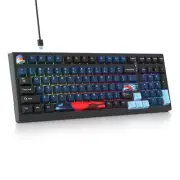 96% Percent Keyboard Programmable99 Keys Wired Hot-swappable RGB Mechanical G...