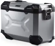 SW-Motech Trax ADV L/45 L Aluminium, side case , color: Silver , size: 45 l / R