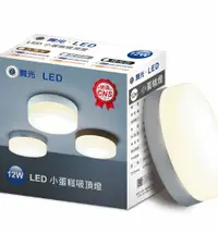 在飛比找樂天市場購物網優惠-【舞光LED】16W 質感銀蛋糕燈 白