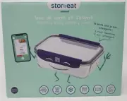 Mastrad StorEat Large Food Storage Container Borosilicate Glass 1.52 L QR Code