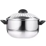 Strainer Lid Pot Stew Pot Pasta Boiling Pot Spaghetti Boiler