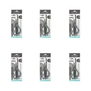 6x TopChef Multi-Function Steel/Plastic Kitchen Scissor Cooking Shears 1222x8cm