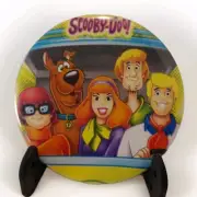 3" Button Badge Pin ~ SCOOBY-DOO ~ Characters Button~ Button Pin Badge ~ NEW