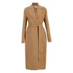 [Stella Mccartney] Stella Mccartney Wrap Double-face Coat 40 IT NEUTRALS