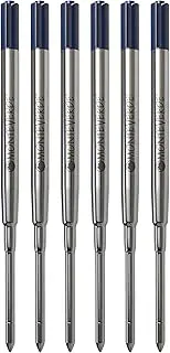 Monteverde Soft Ballpoint Refill (to fit Parker), Extra Fine Point, Blue/Black