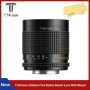 TTArtisan 250mm F5.6 Manual Telephoto Reflex Lens Doughnut Bokeh M42 Mount