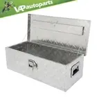 New Lock 30" Aluminum Storage Utility Tool Box Silver For Pickup Truck RV