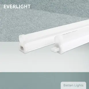 【EVERLIGHT億光】LED支架燈 15W 3尺 白光 自然光 黃光 層板燈 串接燈具(附串線) (4.7折)