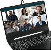 USB Center Webcam 2MP, Auto Focus Webcam for Streaming, Built in Microphone