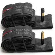 Fincci Pair 27.5 x 1.95-2.125 Inch Bike Inner Tubes 48mm Schrader or Presta V...