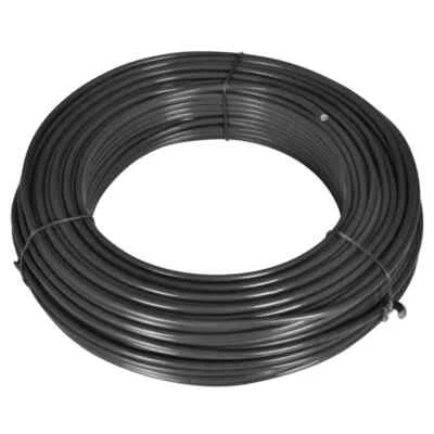 Black Straining Wire - High Tensile Galvanised Black - 100m Rolls 4mm Fence