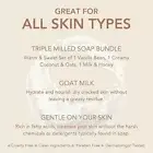 Dionis Goat Milk Skincare Bar Soap, Bundle of 3