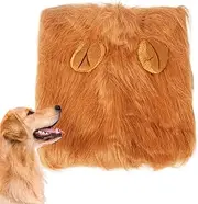 Lions Mane Dog Costume | Realistic Cute Dog Costume | Soft Dog Costume for Boxer, German Shepherds, Rottweilers, Labrador Retrievers