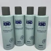 4 Gillette Planet Kind Refreshing Face Wash Cucumber Vitamin E 6.7 oz. ea