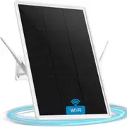 200m Dual Band Wireless Solar WiFi Extender Repeater Router Range Signal Booster