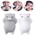 2Pcs Cat Squeeze Ball Cute Soft Kitten Squeeze Ball Bad Mood Relief Stress ZX