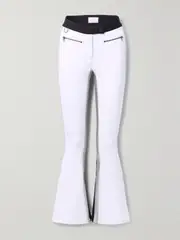 [ERIN SNOW] ERIN SNOW - Phia Color-block Flared Ski Pants - White - US4 US 4 White