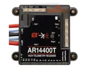 Spektrum RC AR14400T 14-Channel DSMX PowerSafe Telemetry Receiver [SPMAR14400T]