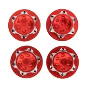 4Pcs RC Car Hub Nut High Simulation Dust Proof Wheel Accessory for HSP 1/8 RC