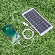 Portable 10W 5V Solar Power Charging Panel USB Charger for Samsung Phone Tablet