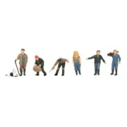 Modern Farming Figures - Bachmann 36-412 OO/HO gauge figures