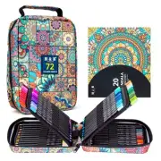 Colored Pencils Set with Coloring Book Eraser and Sharpener - Perfect for Dra...