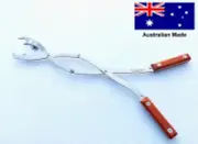Fireplace Log Tongs Fire Wood Tool Log grabber ideal for Braziers & Pizza Ovens
