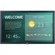LG Digital Signage 22" FHD LED, 250NITS, HDMI, USB 2.0, LAN, WEBOS Monitor