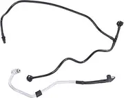 Radiator Overflow Hose Pipe and Turbocharger Left Water Coolant Feed Line Set for Mercedes-Benz C292 2015-2019 W166 X166 2012-2019 GL450 GL550 GLS550 GLS550 ML550 GL63 GLS63 ML63 AMG