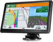 GPS Navigation for Car, 2023 Map 7 Inch Touch Screen Car GPS 256-8GB, Voice Turn