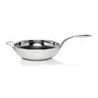 Stanley Rogers Matrix 32cm Stainless Steel Wok Pan Kitchen Food Cooking SLVR