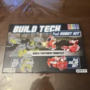 Build Tech 7 in1 Robots Building Kit S.T.E.M. Build 7 Different Robots!!!~ NIB~