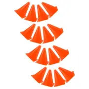 16 Pcs Skate Soccer Obstacle Cones For Roller-skating Small Work