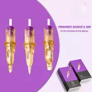Permanent Makeup Tattoo Cartridge Needles Microblading for SMP Rotary 20 PCS/Box