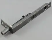 FLUSH BOLT-SUITS FRENCH DOORS-5 FINISHES-panic pad lock barrel-secure entrance
