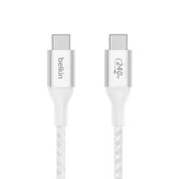 在飛比找有閑購物優惠-Belkin USB-C to USB-C 240W 編織傳