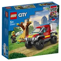 在飛比找蝦皮商城優惠-LEGO樂高 LT60393 4x4 消防車救援 4x4 F