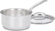 Cuisinart 719-14 Chef's Classic Stainless 1-Quart Saucepan with Cover