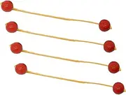 Frediuo Ladder Balls Golf Tossing Ball Backyard Games for Kids Adults Family Throwing Games Sports Lawn Yard 4.2cm Ladder Toss Game
