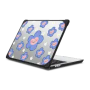 MacBook Pro 13-inch (M1 / M2 / Intel) Bounce Case Happi Flowers MacBook Case