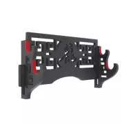 Wall Mount Sword Holder Display Stand 2 Tier Velvet Protect Sword Holder Rack