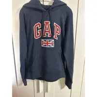 在飛比找蝦皮購物優惠-GAP 英國國旗刷毛帽T